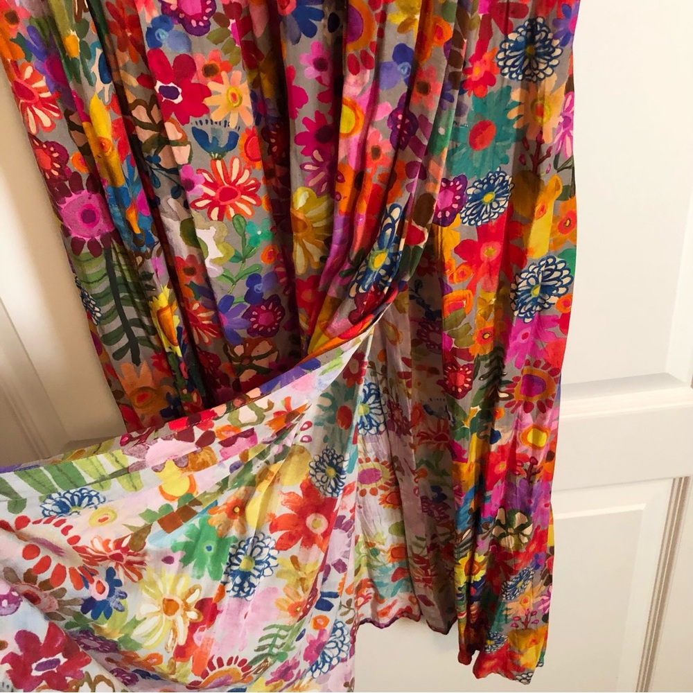 Natural Life Tricia Maxi Dress Floral Colorful Boho - Picture 5 of 7